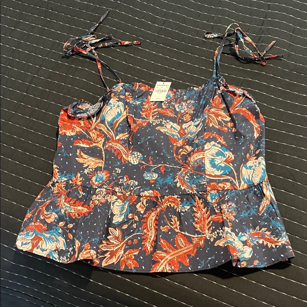 Floral Print Women's Top
